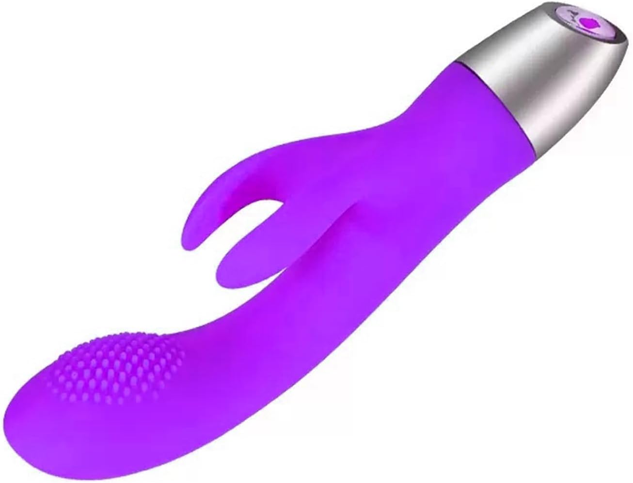 Rabb.i.t Vibrat.o.r 10-Mode Waterproof Silicone Vibrator Purple