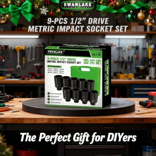 SWANLAKE Drive Impact Socket Set