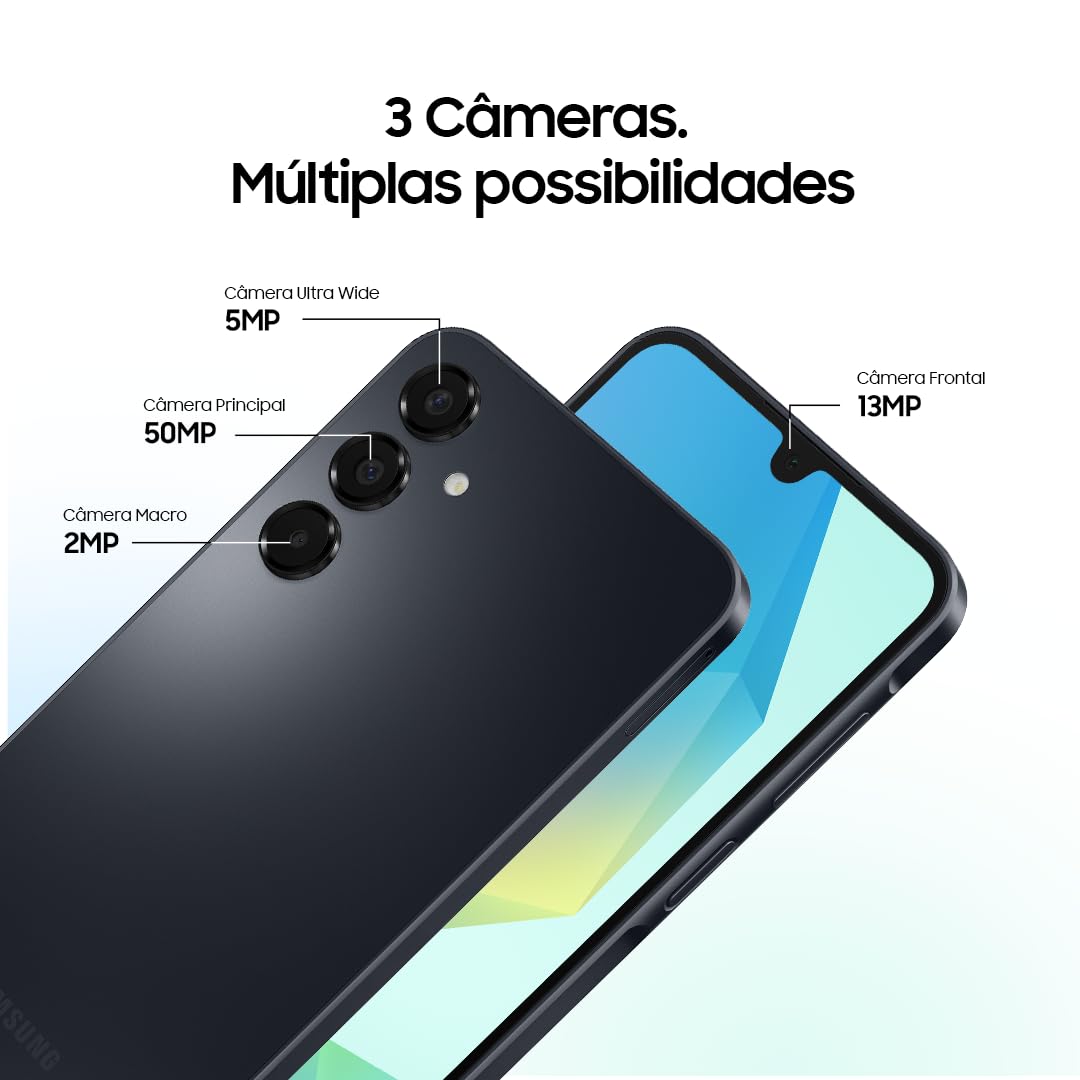 Samsung Galaxy A16 4G Dual SIM (128GB, 2025) 6.7" 90Hz AMOLED, Water Resistant, 8Core, 50MP Camera (Factory Unlocked International Model for GSM, Global) A165M/DS (25W Fast Charger Bundle)