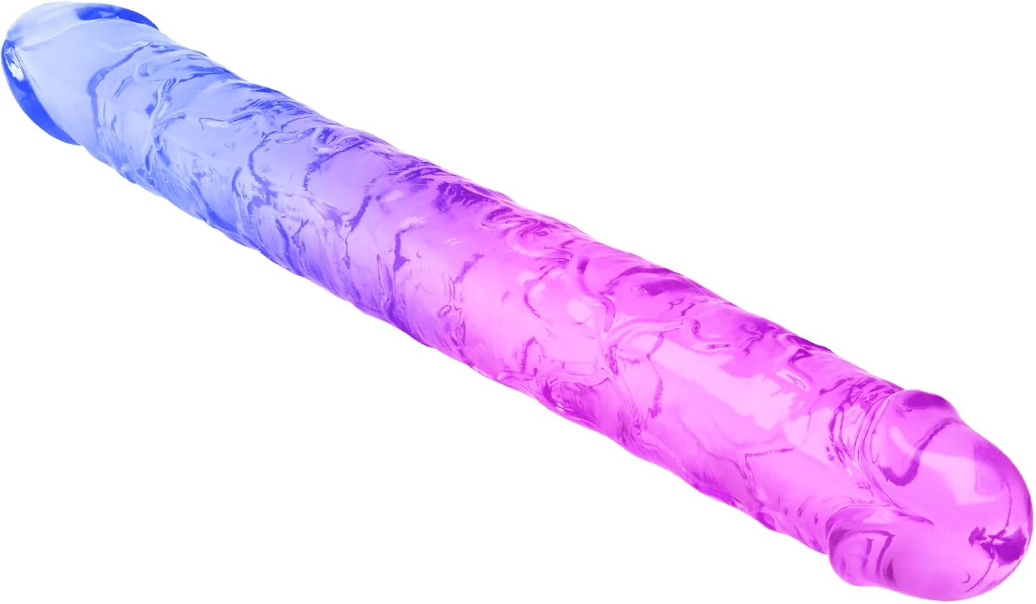 Sex Factory Double Ended Realistic Dildo Flexible TPE Gradient