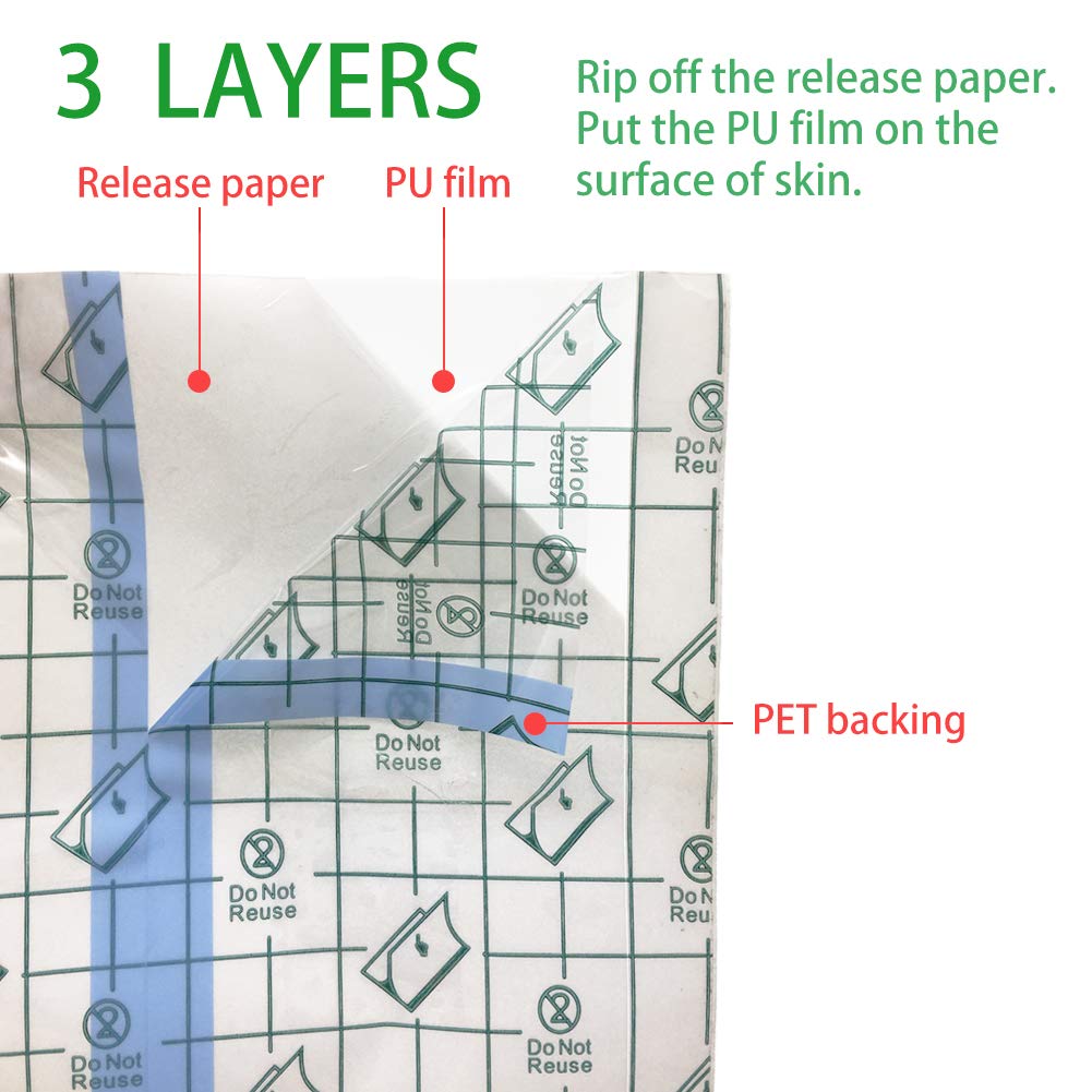 Rayyl 20-Piece Tattoo Practice Skin Kit with Transfer Paper