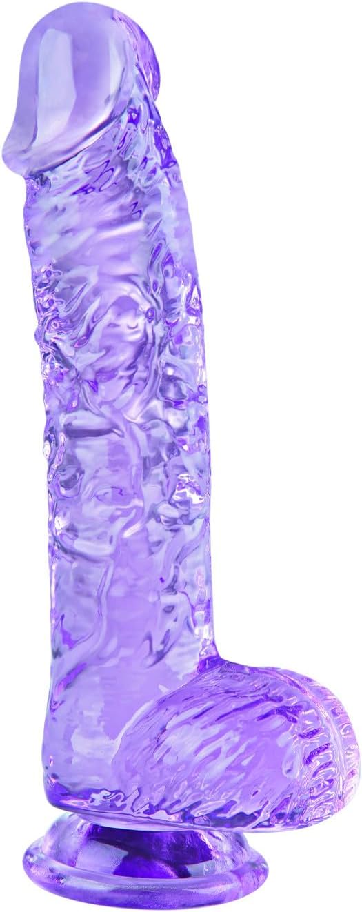 Umania Realistic 6.4-inch Dildo with Suction Cup Purple