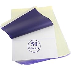 YONGDA Tattoo Stencil Transfer Paper 4-Layer Thermal A4 50 Sheets
