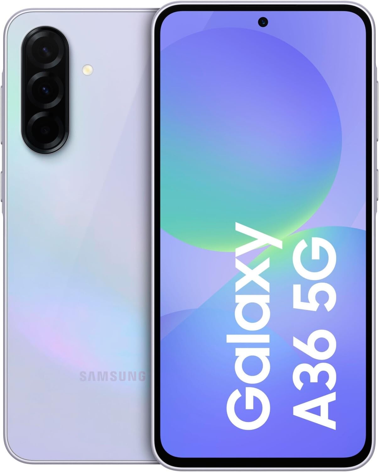 Samsung Galaxy A36 5G Dual SIM (256GB, 8GB) 6.7" 120Hz AMOLED, Octa-Core (4nm), 50MP 4K Triple Camera, 4G LTE (GSM Unlocked for T-Mobile, Metro, Global) International Model A366E/DS