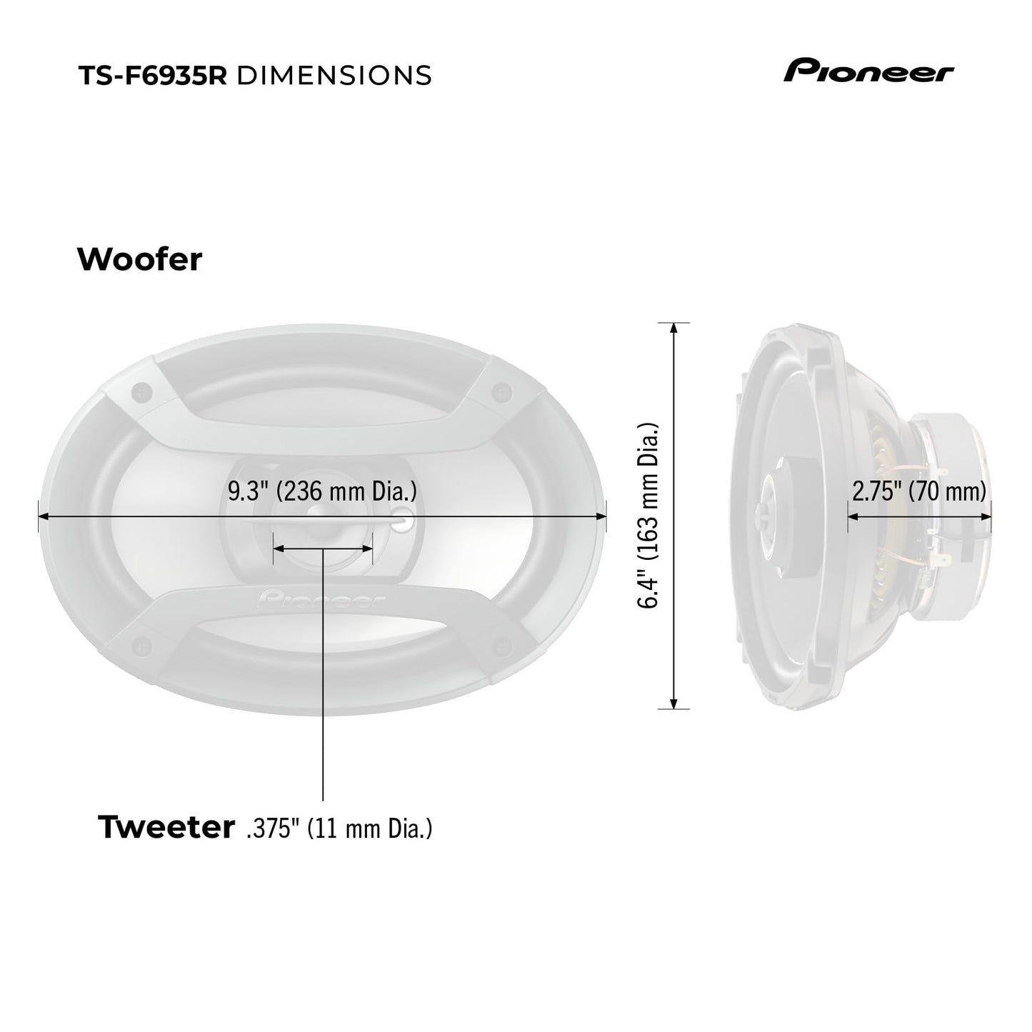 PIONEER A-Series Standard Speakers