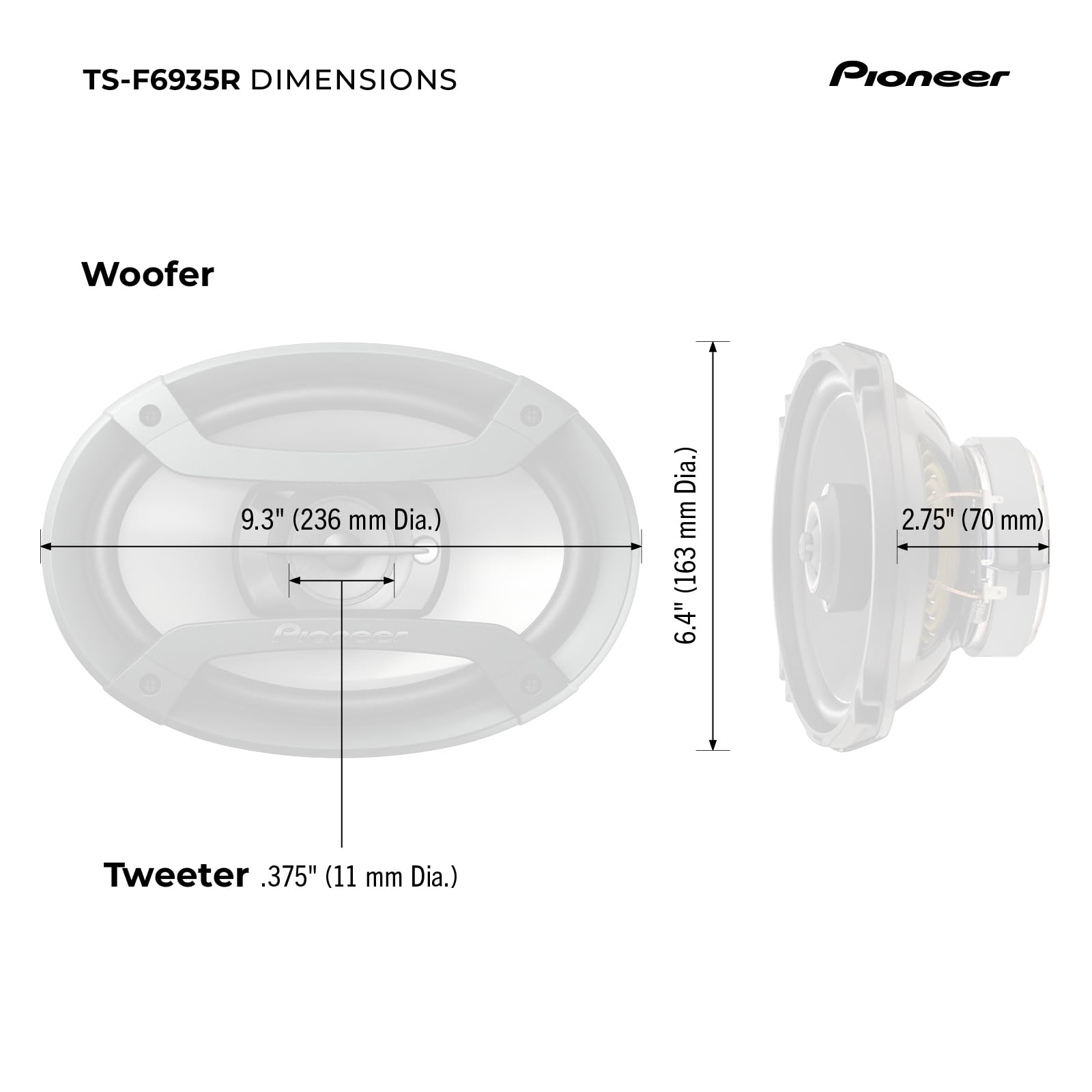 PIONEER A-Series Standard Speakers