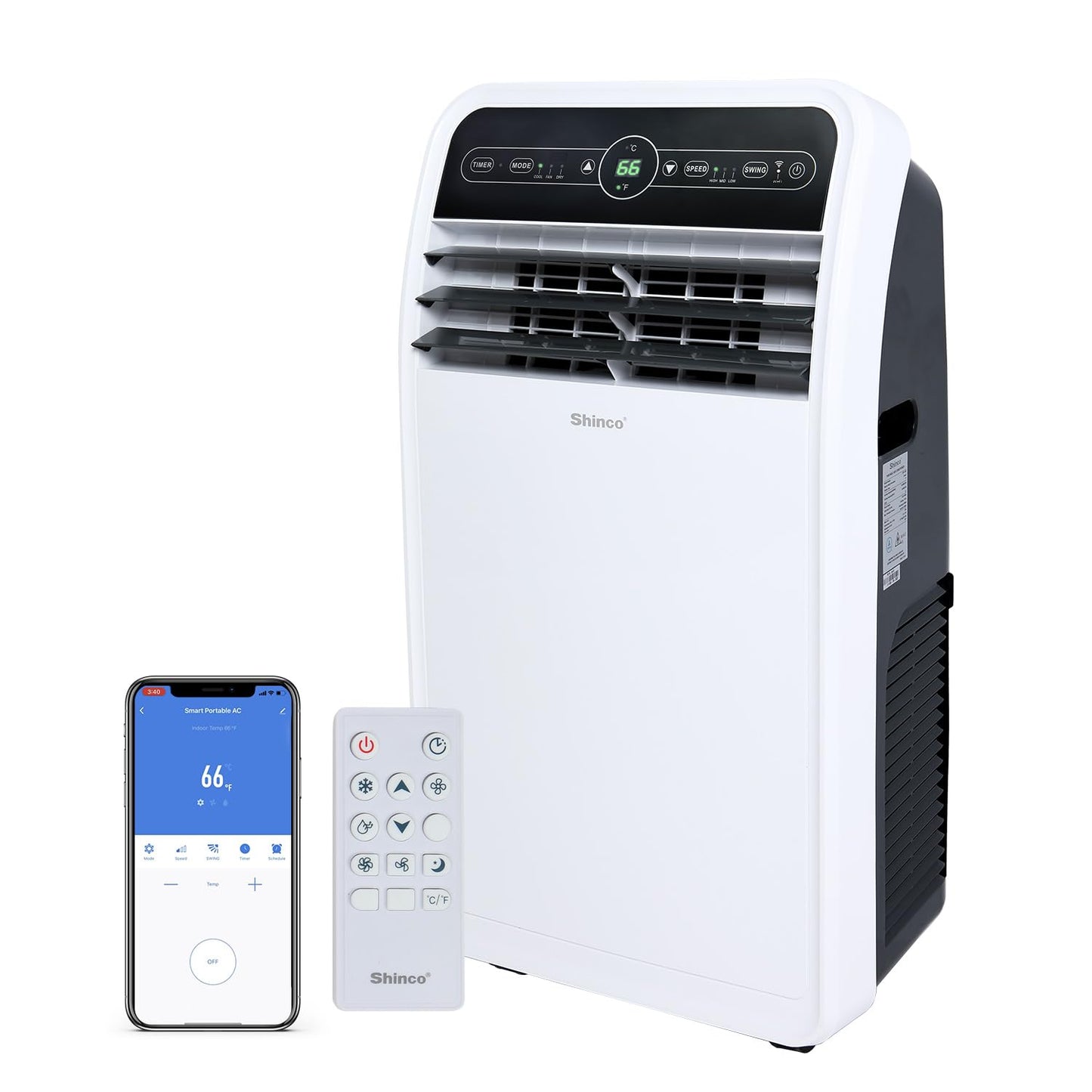 Shinco 8000/10000/12000 BTU Portable Air Conditioners