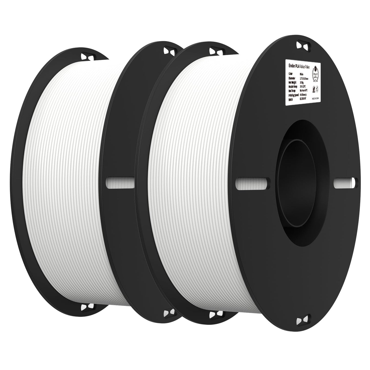 Creality 3D Printer Filament, PLA Filament Bundle for 3D Printing, Ender PLA Filament No-Tangling, Strong Bonding & Overhang Performance, Accuracy +/- 0.02mm