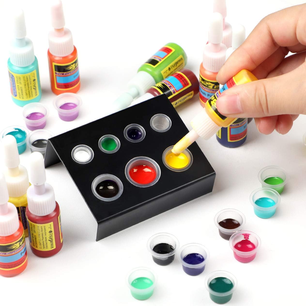 Solong Tattoo 54 Color Professional Pigment Ink Set