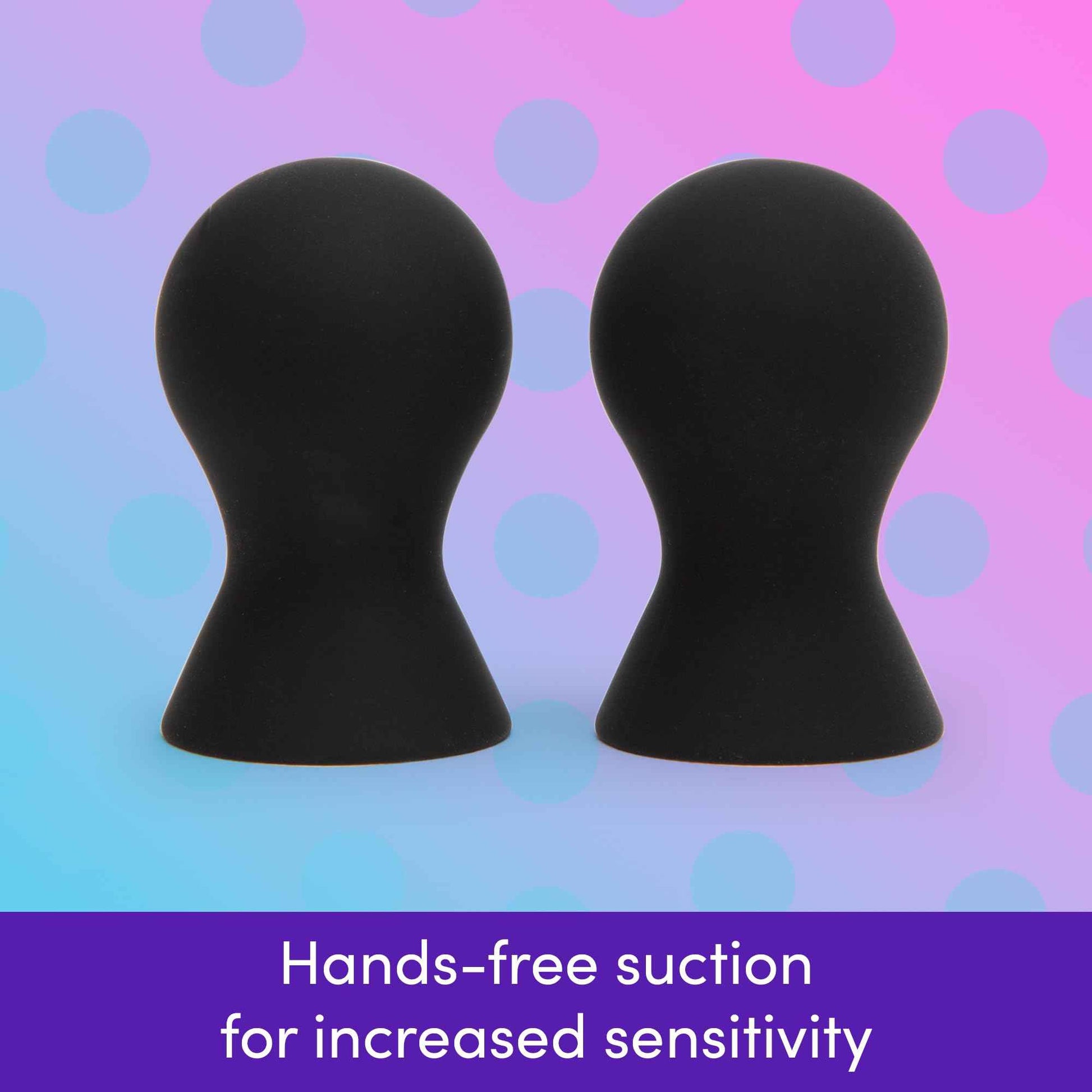 Lovehoney Nipple Suckers | Silicone Nipple Sucking Toys | BDSM Beginner Sex Toy Gifts for Women | Vacuum Cupping Breast Stimulation Suction Cups | Couples Adult Sex Games