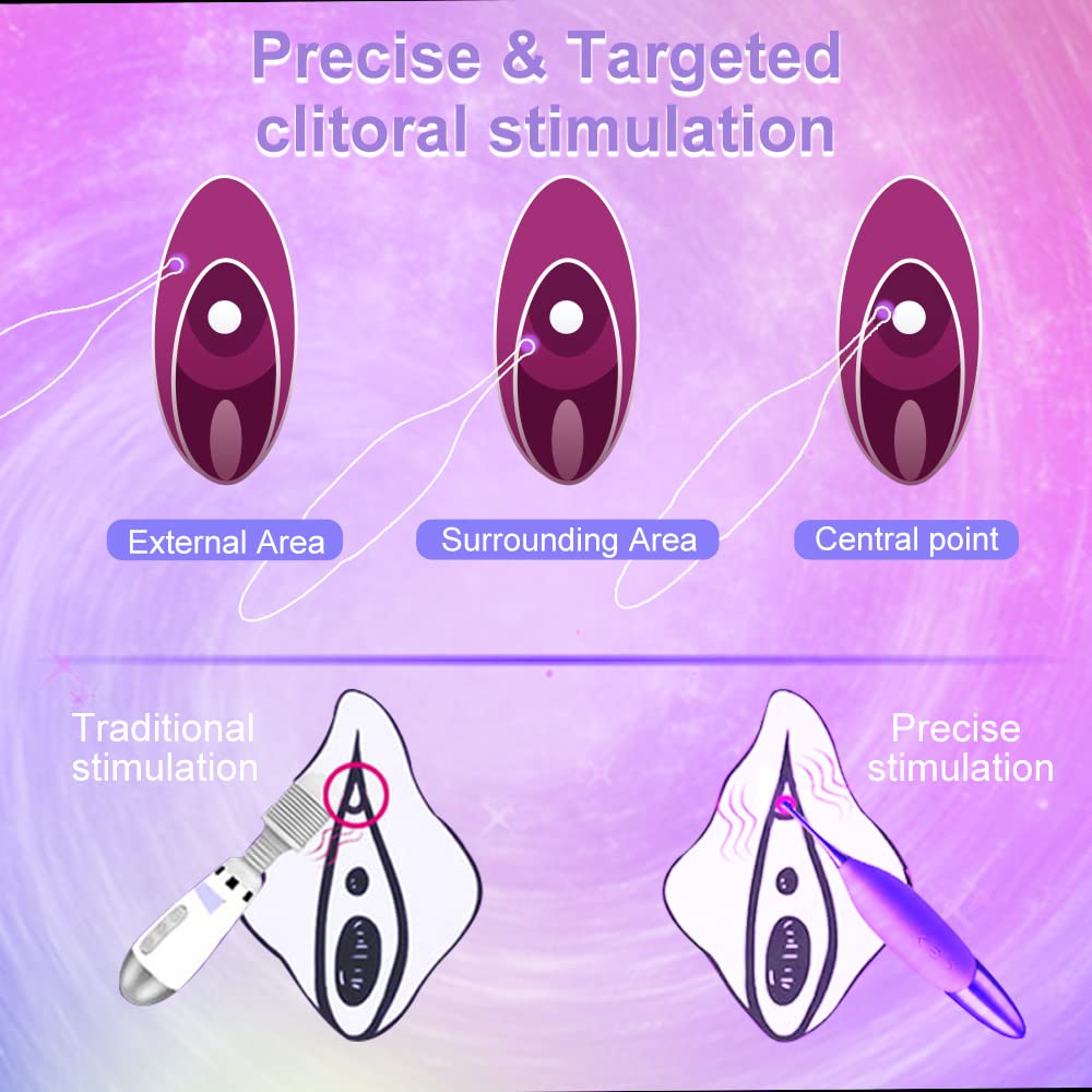Adult Sex Toys for Women Couples - Aumood High Frequency Powerful Female Vibrating Clitoral G spot Vibrator Stimulator with Whirling Motion