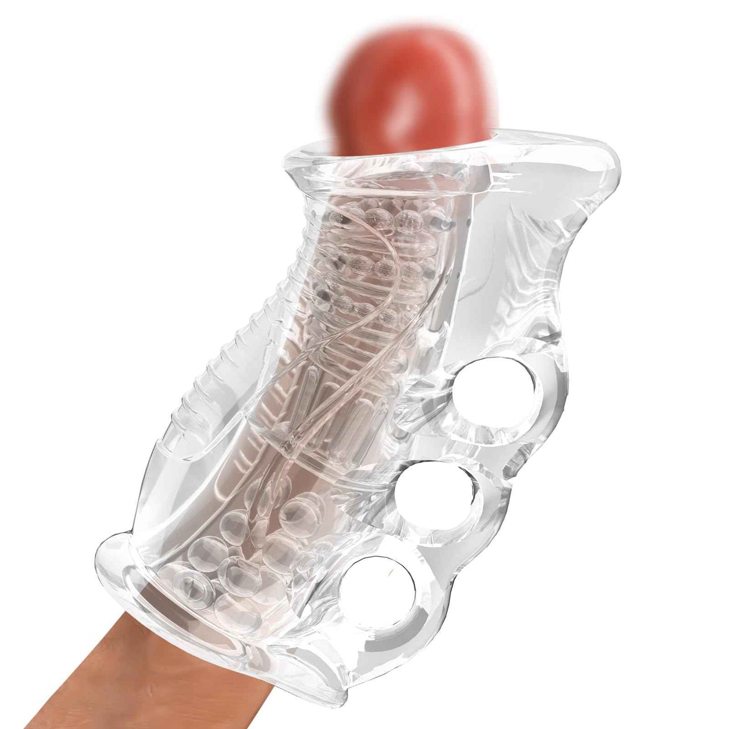 Male Masturbator Sex Adult Toys Pocket Pussy Stroker, Anal Doll Ass for Men Masturbation Oral Handjob Glans Training Tool Penis Trainer Massager Open-Ended Sleeve Blowjob Toy