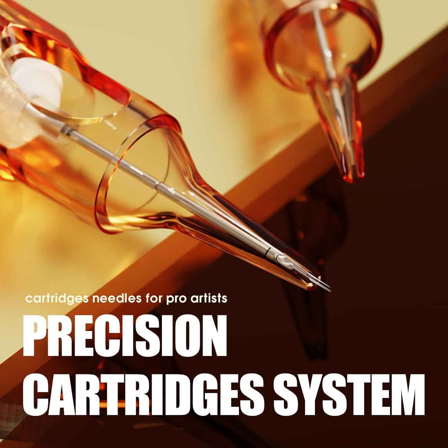 Dragonhawk Pro Tattoo Needles Cartridges,Pro Needles Pins for Super Artists,20 Pcs Disposable