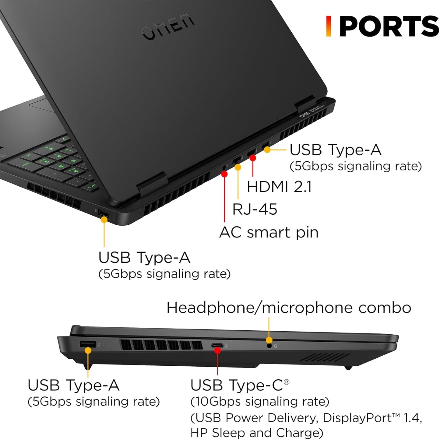 HP Omen 16 Slim Gaming Laptop Intel Core Ultra 9