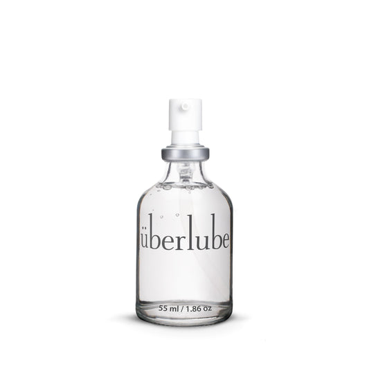 Uberlube Silicone Lube - Unscented Silicone Lubricant Personal Lubrication - Latex-Safe Sex Lube Liquid for Couples, Flavorless, Zero Residue Anal Lube, Works Underwater