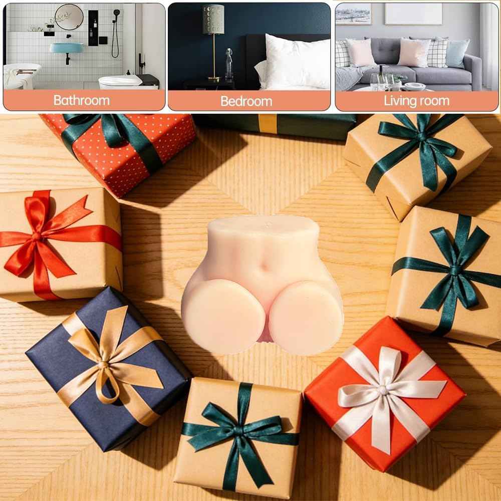 1.3LB Realistic Tiny Ass Sex Doll with Pocket Pussy Vaginal and Anal,Lifelike TPE Ass Male Masturbator,Small Female Torso Butt Sex Love Doll for Men,Adult Sex Toy,Portable Real Solid Dolls for Sex