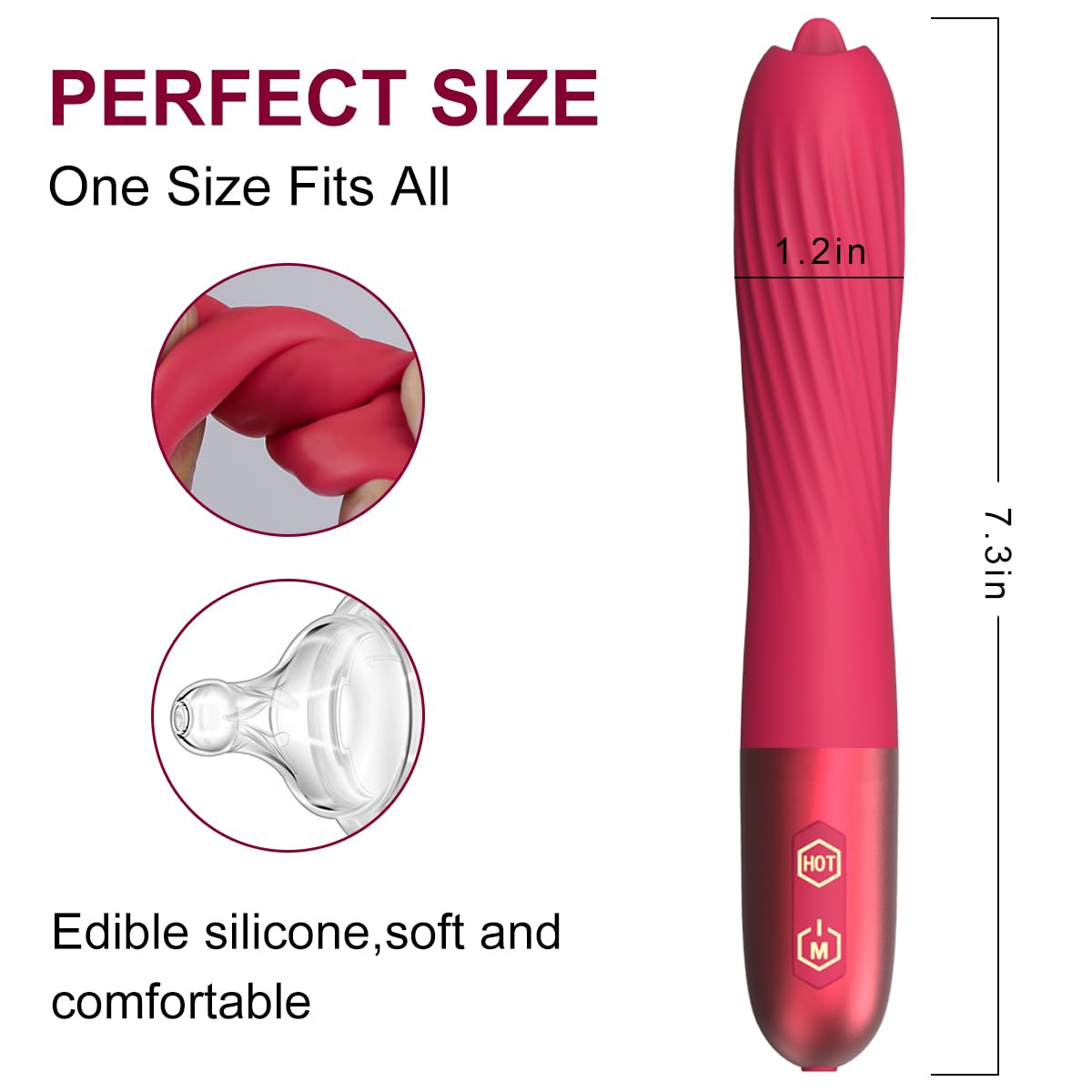 Toys for Women Date Night Adult Tool for Women Today Realistic Quiet Adult Toys Quiet Travel Portable Gifts Fun Toys Powerful 10 Modes Thrusting & Games for Men and Women L03j18J26A35