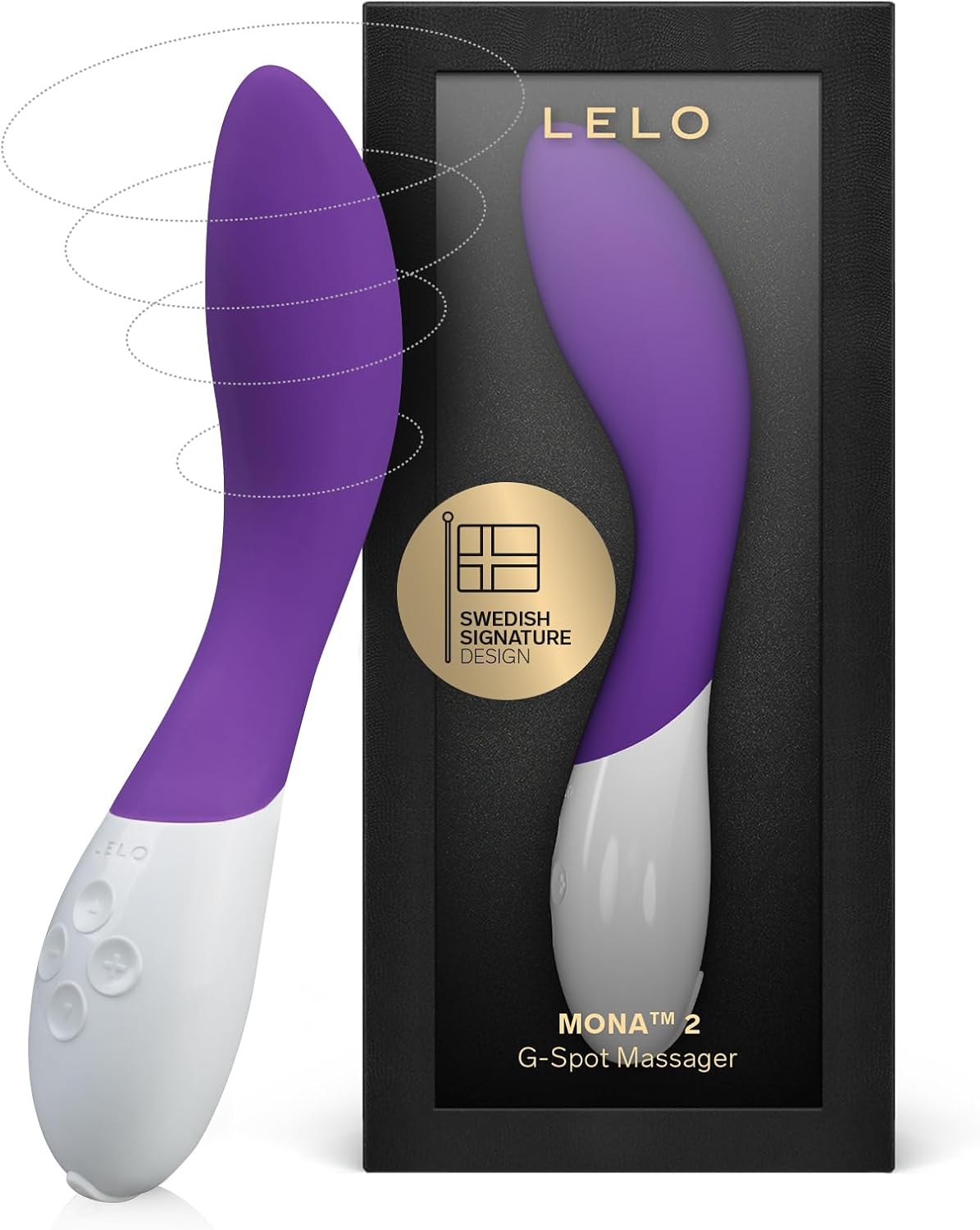 LELO Mona 2 G Spot Vibrator Body-Safe Silicone Rechargeable