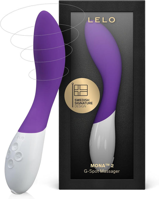 LELO Mona 2 G Spot Vibrator Body-Safe Silicone Rechargeable