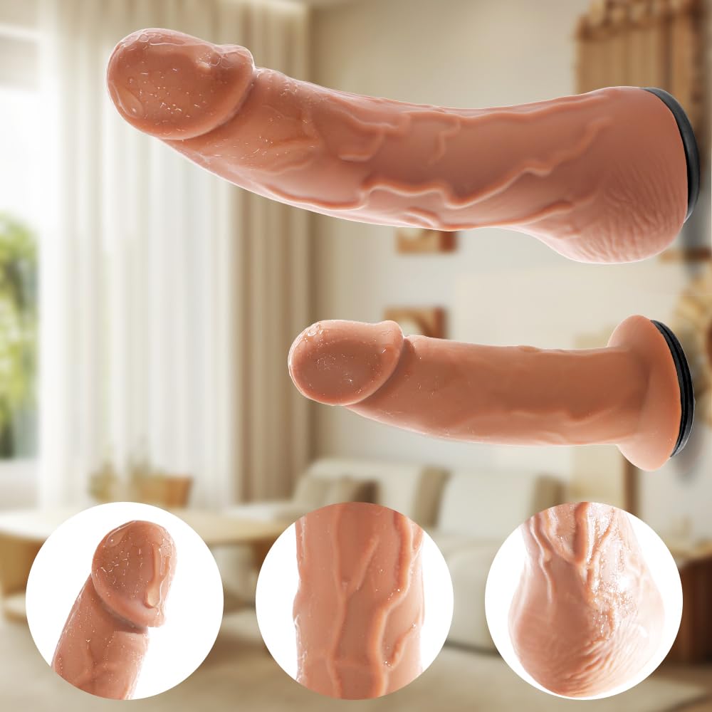 KSOCOEY Strap On Vibrating Dildo Womens Sex Toys - Wearable Strap On Harness with 2 Removeable Realistic Retractable Dildos Anal Plug Female Fantasy Vibrator G-Spot Sex Toys for Lesbian Women Couples