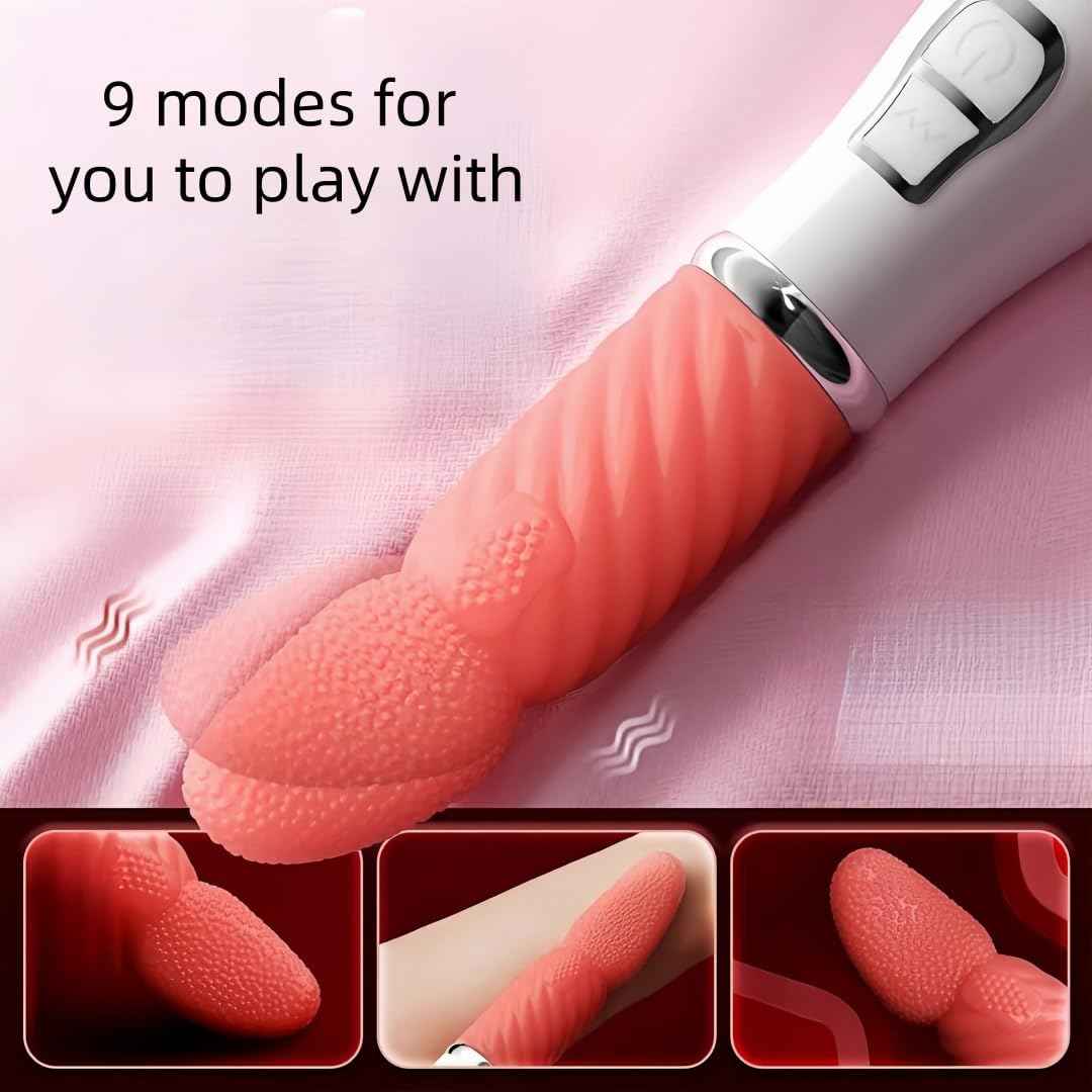 Generic Remote Control Vibrator 10 Vibration Modes Pink