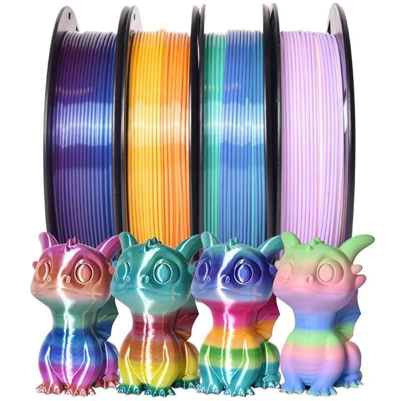 RAMBERY 4 Pack 3D Printer Filament