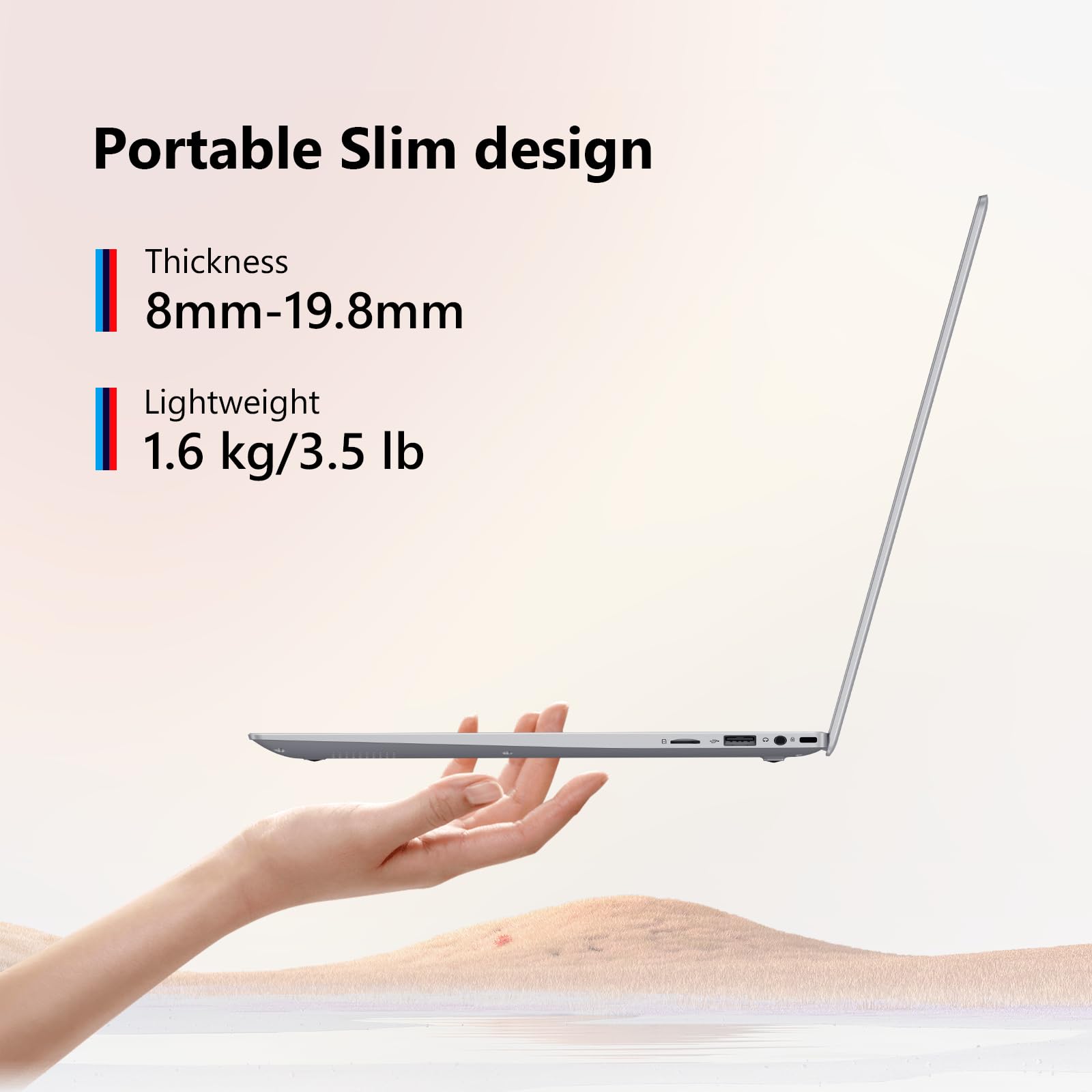 Coolby Laptop Computer, 15.6 inch Laptop with 1080P FHD IPS Display, 16GB RAM/512GB SSD, 6500Y Processor Notebook PC, Support 2.4G/5G Hz WiFi, BT