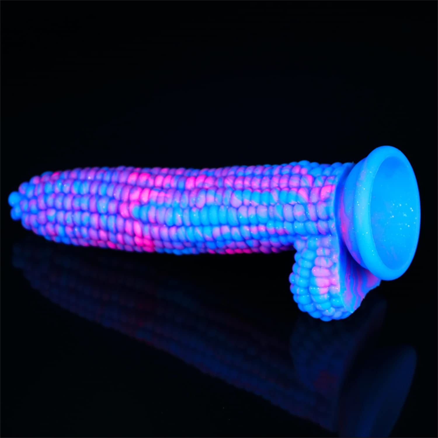 Monster Dildo Colourful Big Grain Corn Adult Sex Toy for Women with Strong Suction Cup 8 Inch Flexible Soft Vegetable Dildos