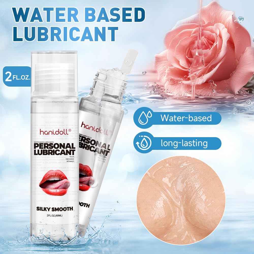 Water Based Lube (2 Fl Oz),Water Based Lubricant Vaginal,Sex Toy Lube,Liquid for Couples, Women Men and Couples