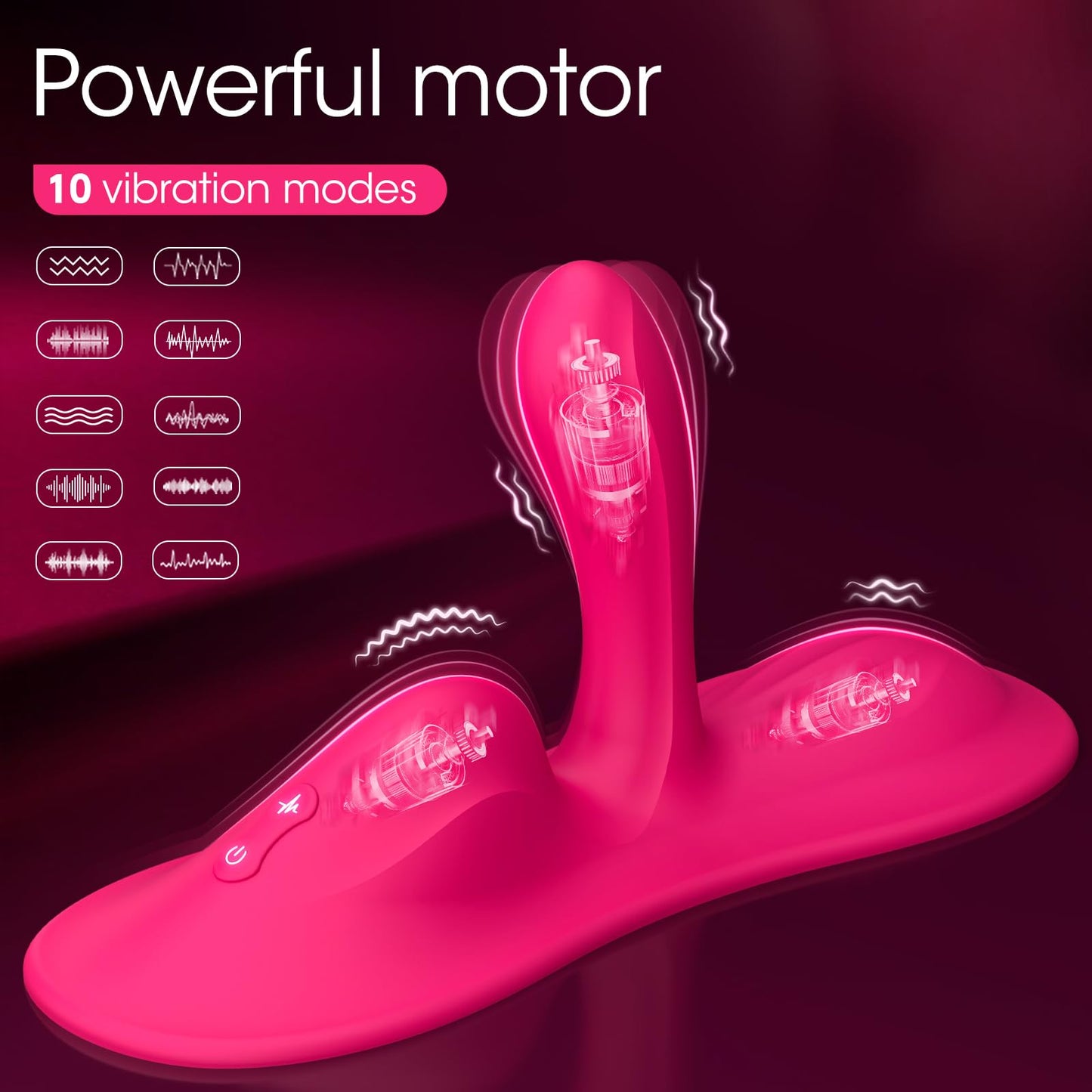 Riding Dildo Sit and Ride Grinding Vibrator Sex Toys for Women, Tencoe G Spot & Clitoral and Anal Stimulator Sex Chair, Liquid Silicone Remote Control Massager with 10 Vibrating Modes Adult Toy