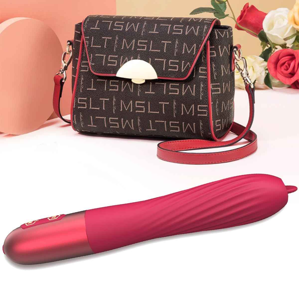 Toys for Women Date Night Adult Tool for Women Today Realistic Quiet Adult Toys Quiet Travel Portable Gifts Fun Toys Powerful 10 Modes Thrusting & Games for Men and Women L03j18J26A35