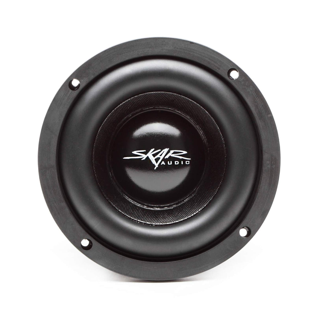 (2) Skar Audio EVL-65 D4 6.5" 400 Watt Max Power Dual 4 Ohm Car Subwoofers, Pair of 2, BNDLE-EVL-65D4x2