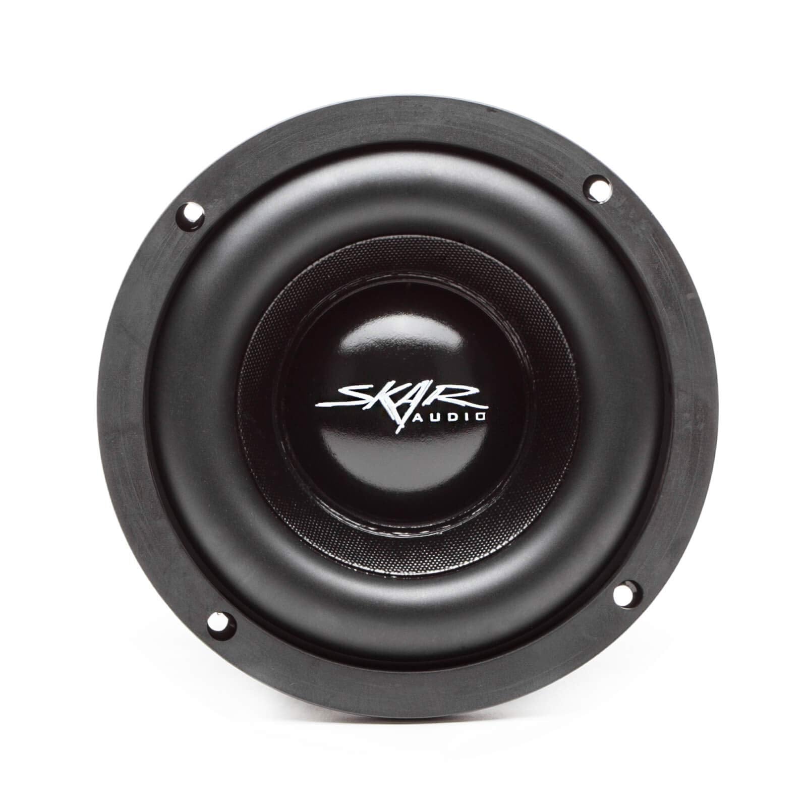 (2) Skar Audio EVL-65 D4 6.5" 400 Watt Max Power Dual 4 Ohm Car Subwoofers, Pair of 2, BNDLE-EVL-65D4x2