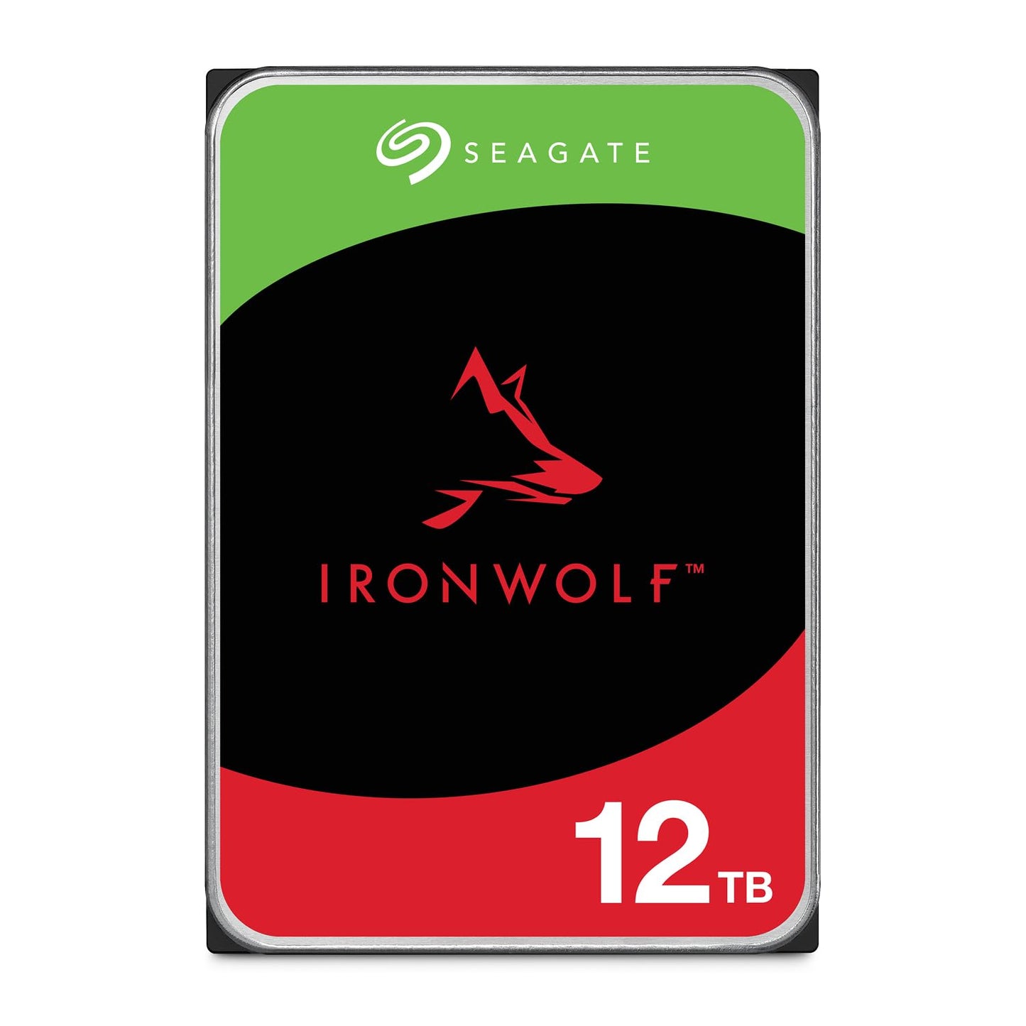 Seagate IronWolf 12TB NAS Internal Hard Drive HDD – CMR 3.5 Inch SATA 6Gb/s 7200 RPM 256MB Cache for RAID Network Attached Storage (ST12000VNZ008/ST12000VN0008), Pack of 10