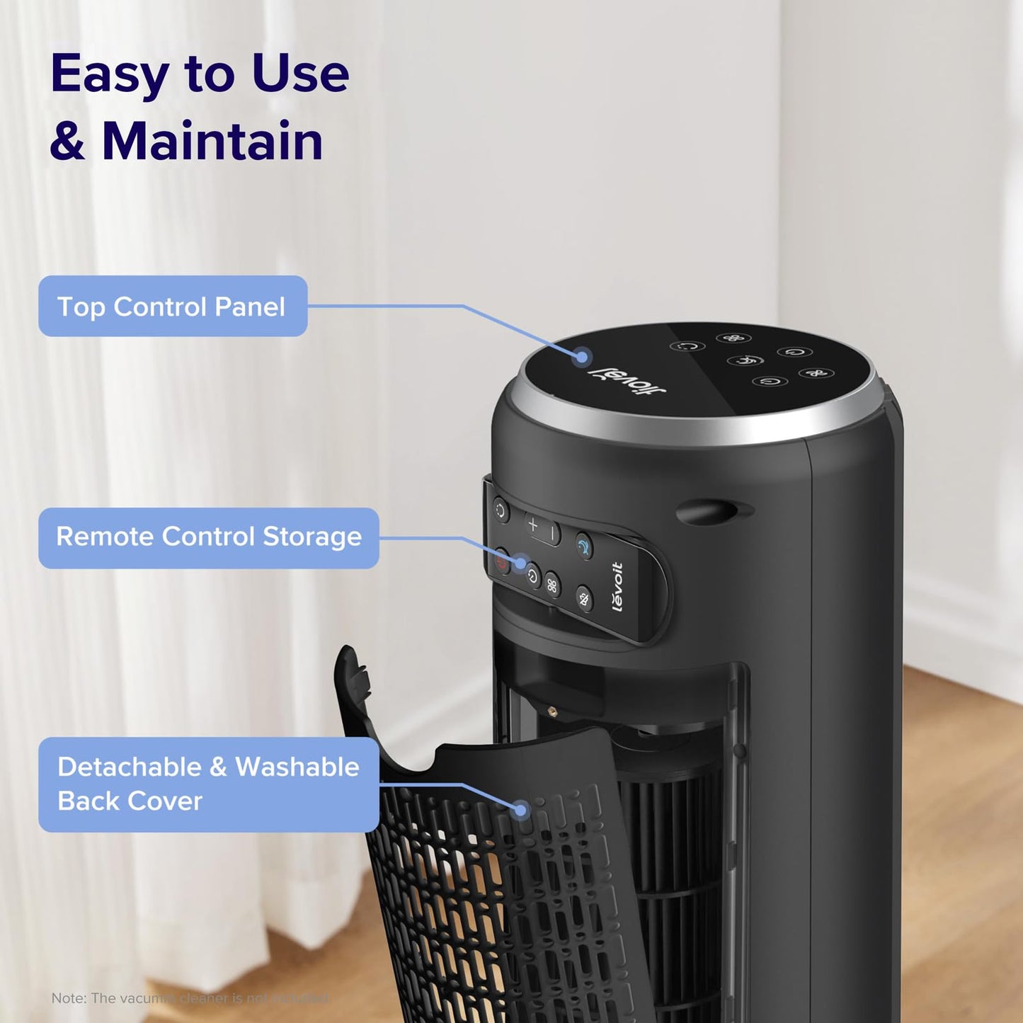 LEVOIT Tower Fan for Bedroom