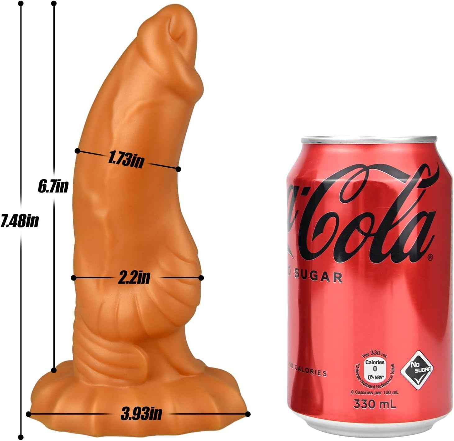 Liquid Silicone Anal Sex Toys Butt Plug Realistic Dildo G Spot Dildo Animal Penis Small Cock Vaginal Stimulation Prostate Massager for Male Female Masturbation Romi (S)