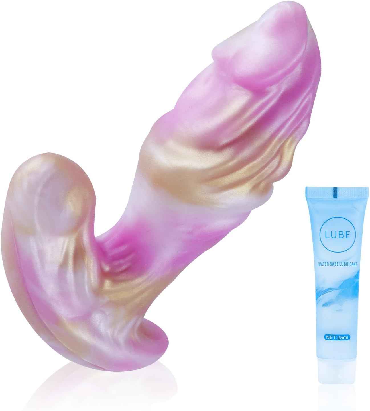 5.9'' Silicone Anal Plug Butt Plug Sex Toy,Fantasy Monster Dildo Prostate Dildo Small Butt Plug Anal Plugs,Wearable Prostate Plug Anal Stretcher Adult Sex Toys for Men Women Gay Couple