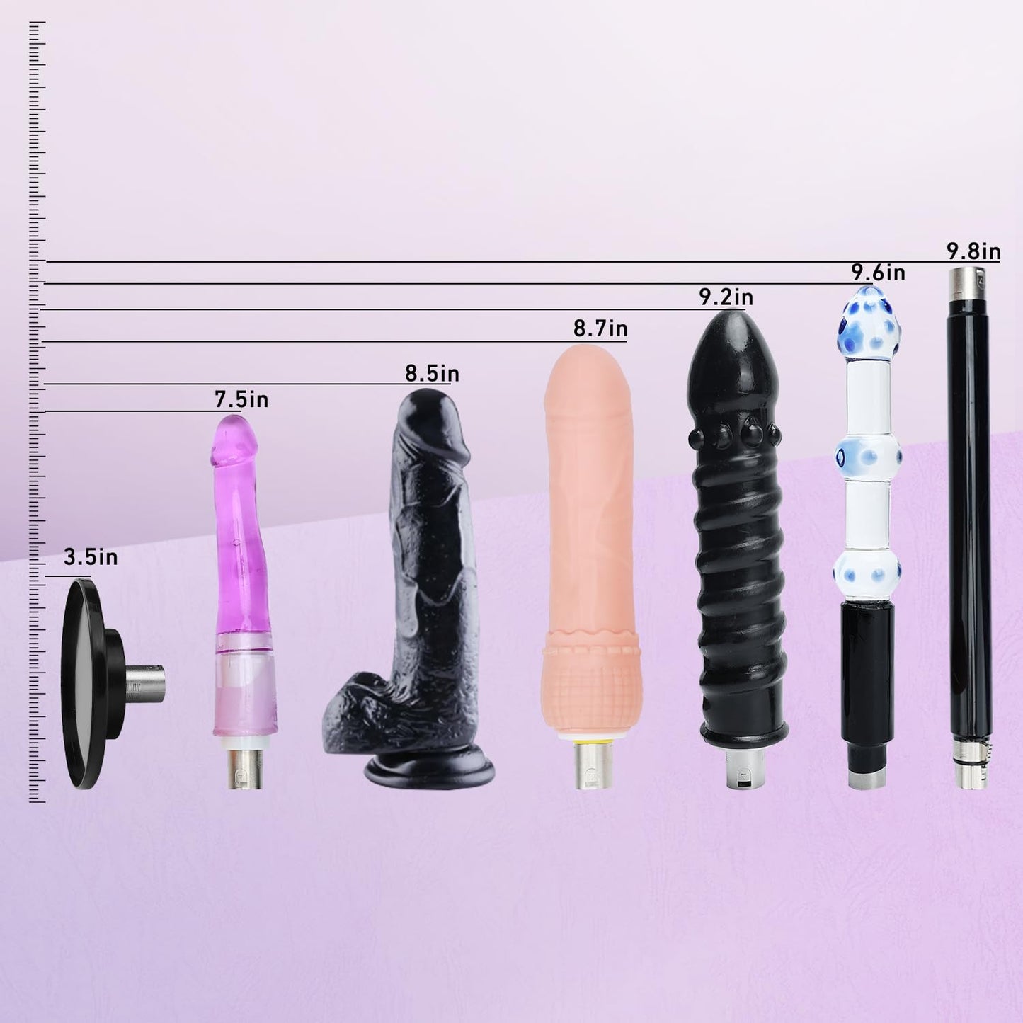 Sex Machine Joynse Fuck Machine, Automatic Thrusting Dildo Machine with 3XLR Connector, 7 Attachments Including Realistic Dildo, Love Machine Adult Sex Toys for Women & Men