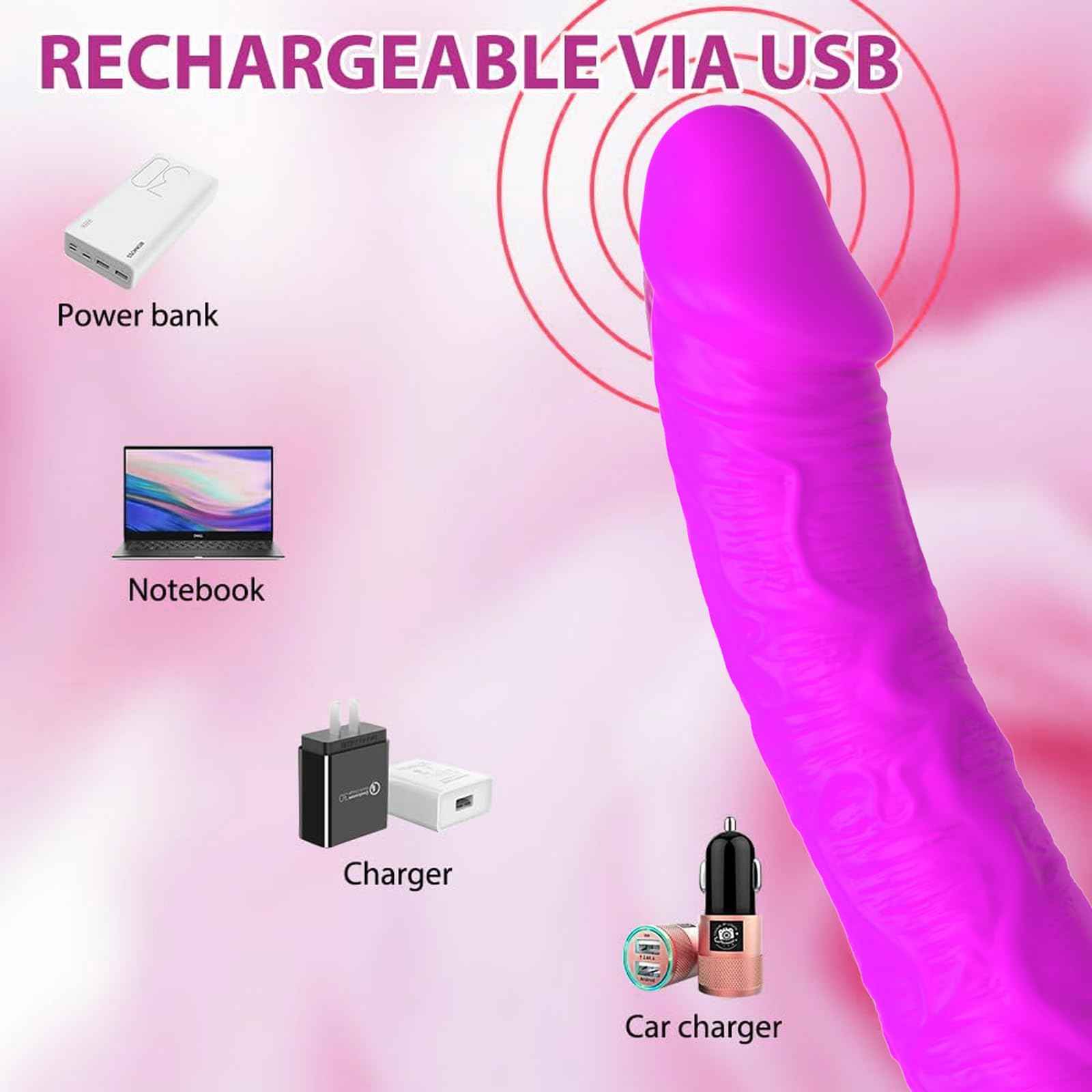 2026 New Adult Toy for Women Silent Silicone Waterproof Pleasure Toys Set 10 Modes Thrusting Stimulation Electric Adult Tools Realistic Machines & Devices 5D05D7ZHANG4
