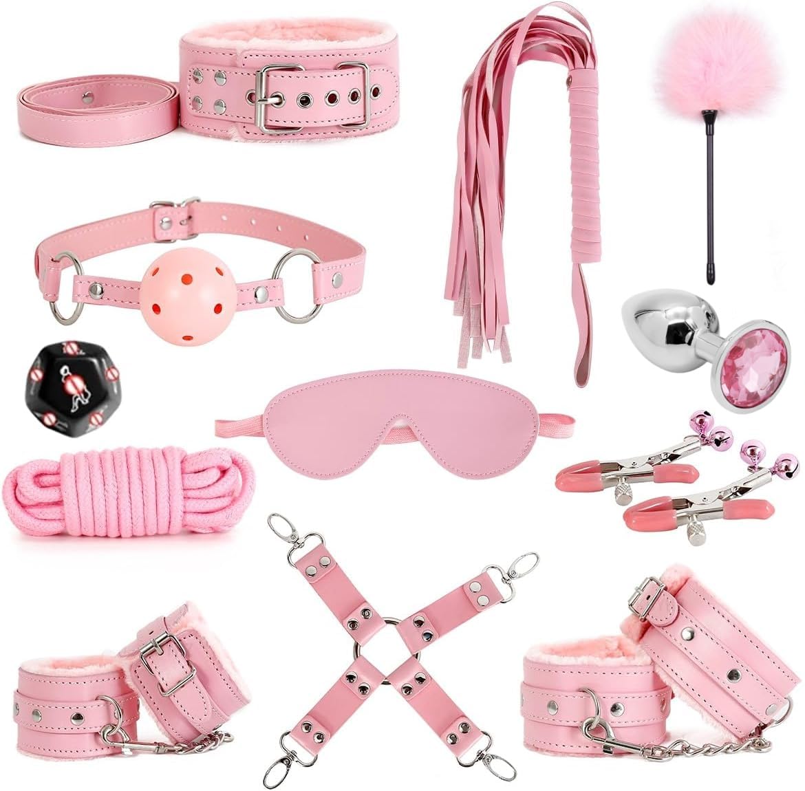 BDSM Bondage Restraint 11pcs Kits