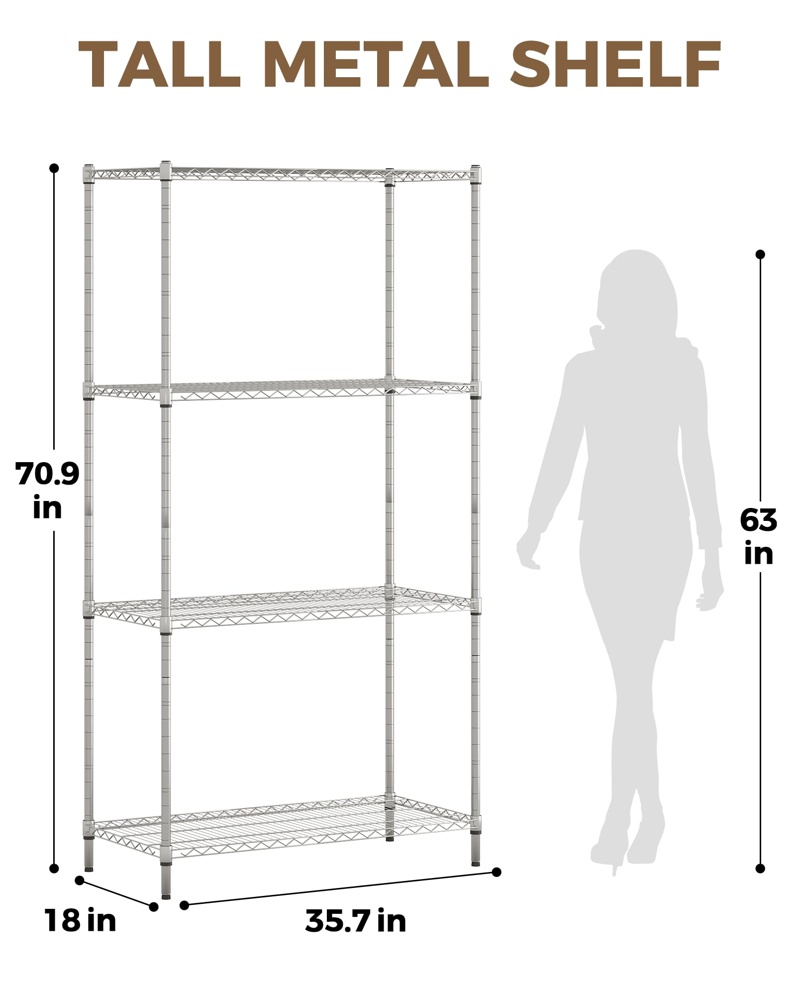 GENTINGBRO Plant Stand Indoor Outdoor Tall Plant Shelf for Plants Large Plant Sheves for Living Room Heavy Duty Plant Rack Garden Balcony Patio Hanging Planter