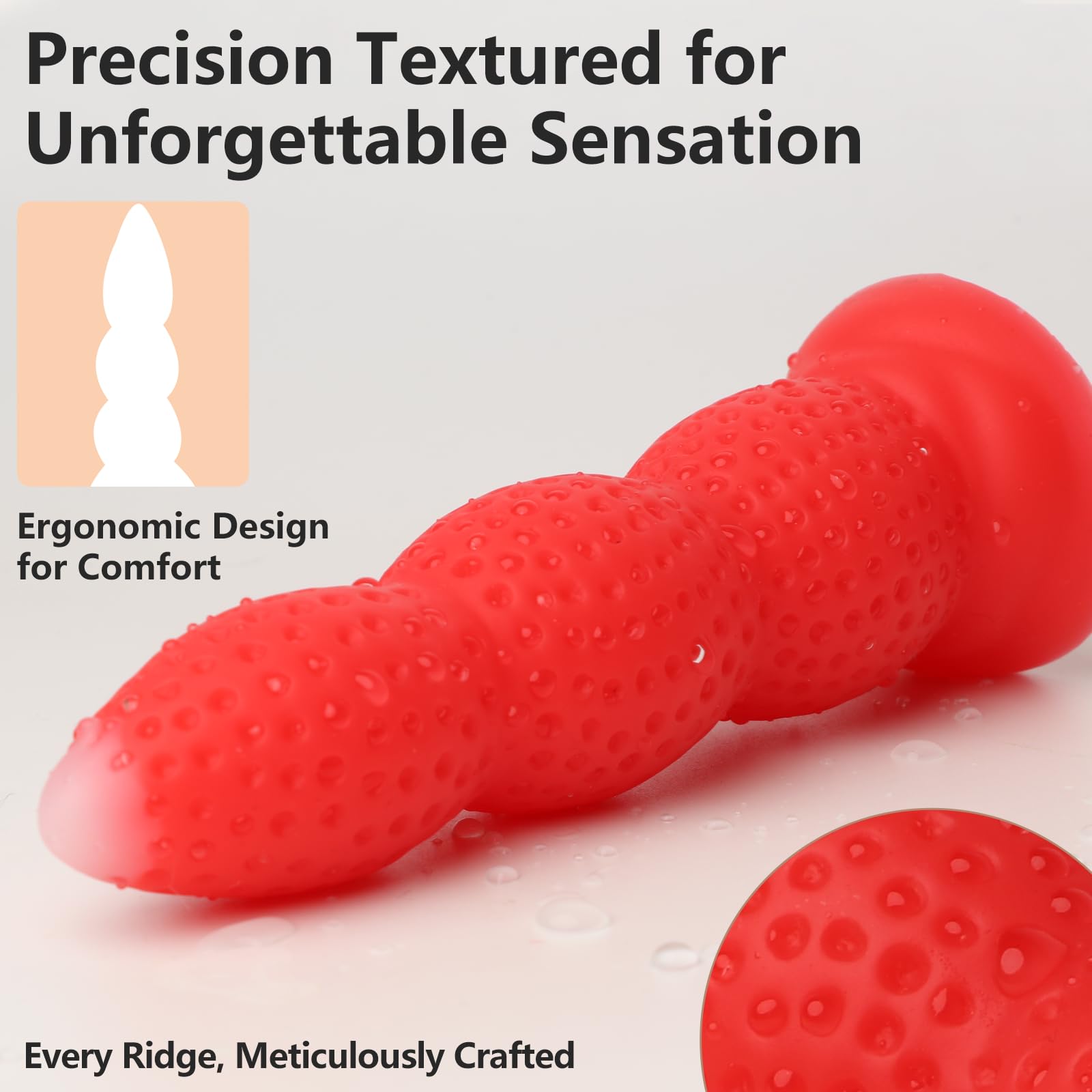 Anal Plug Prostate Toy Anal Training Set Realistic Dildo with Strong Suction Cup Simulated Penis G-Spot Stimulation Dildo Couples Adult Toy