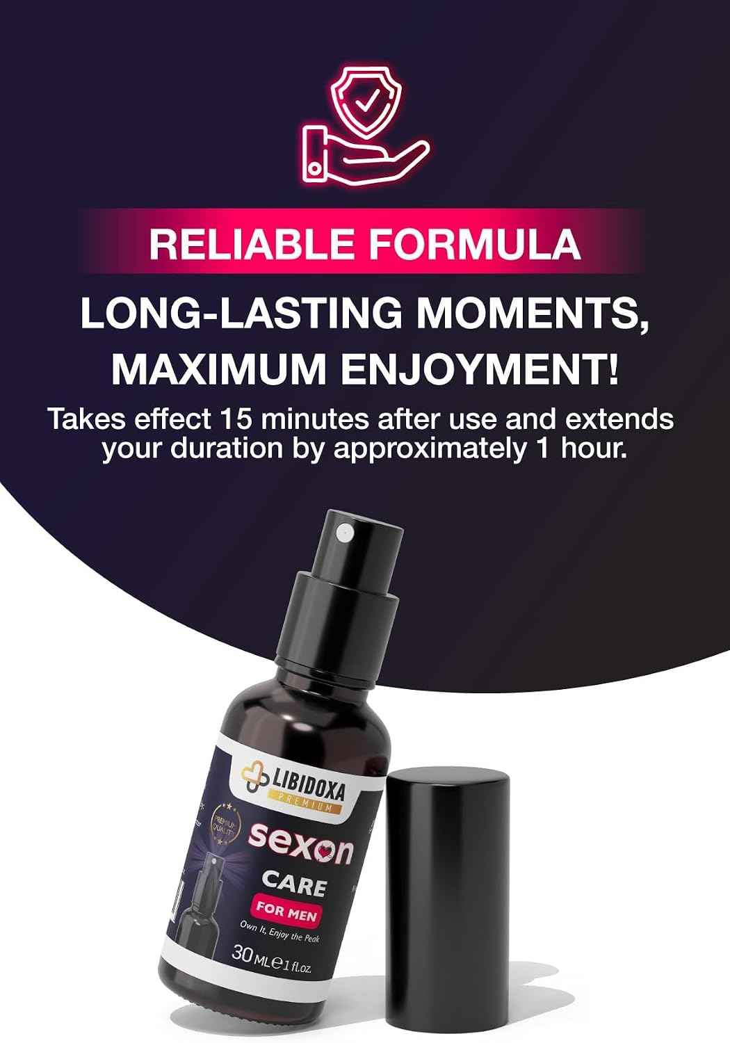 Desensitizing Delay Spray, Clinically Validated to Enhance Duration of Intimacy, Male Climax Control Spray for Men Last Longer in Bed Prolong Climax for Him Novelties, (30 ml) 240 Sprays