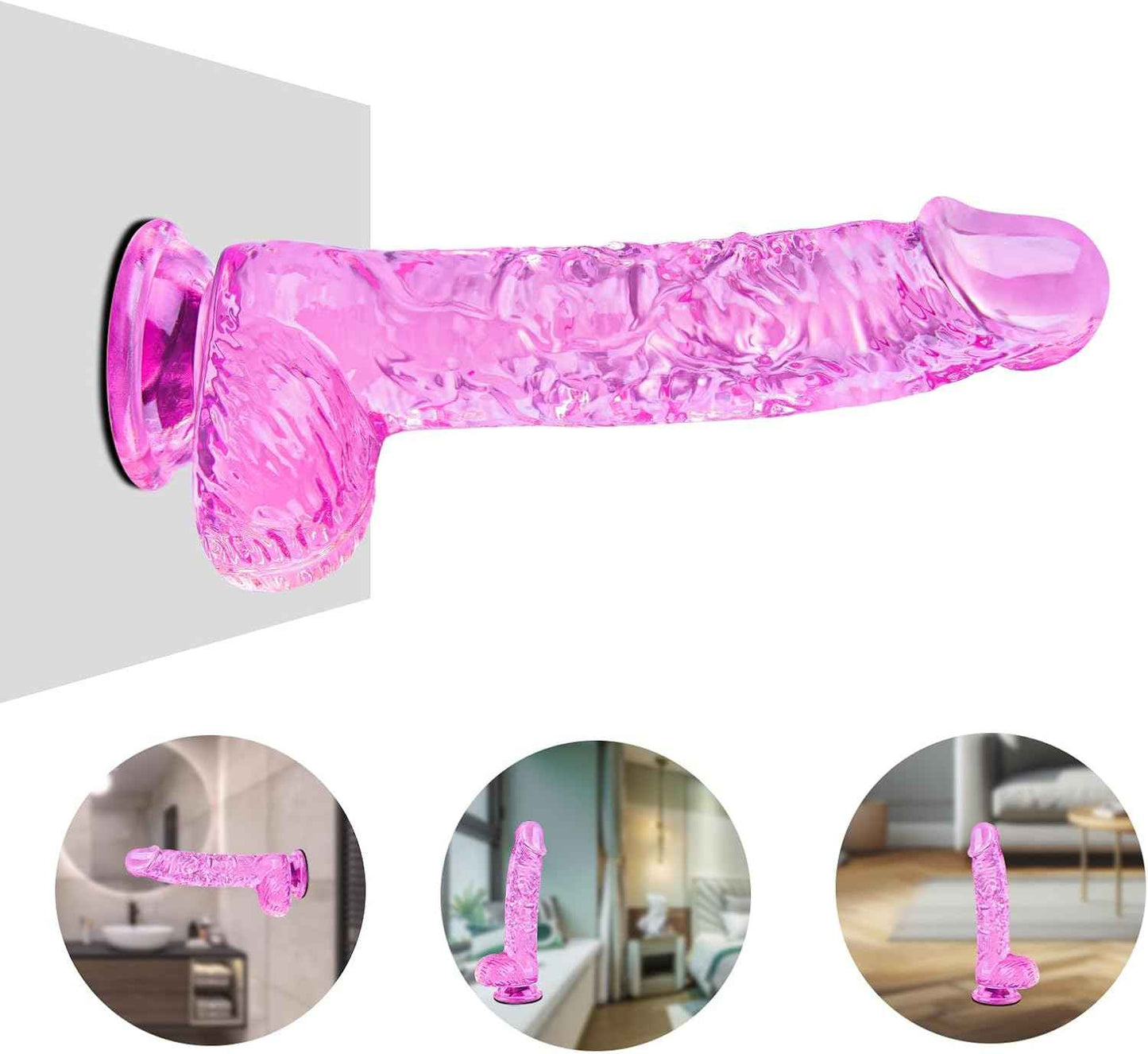 Umania Realistic Dildo with Suction Cup 6.4-inch