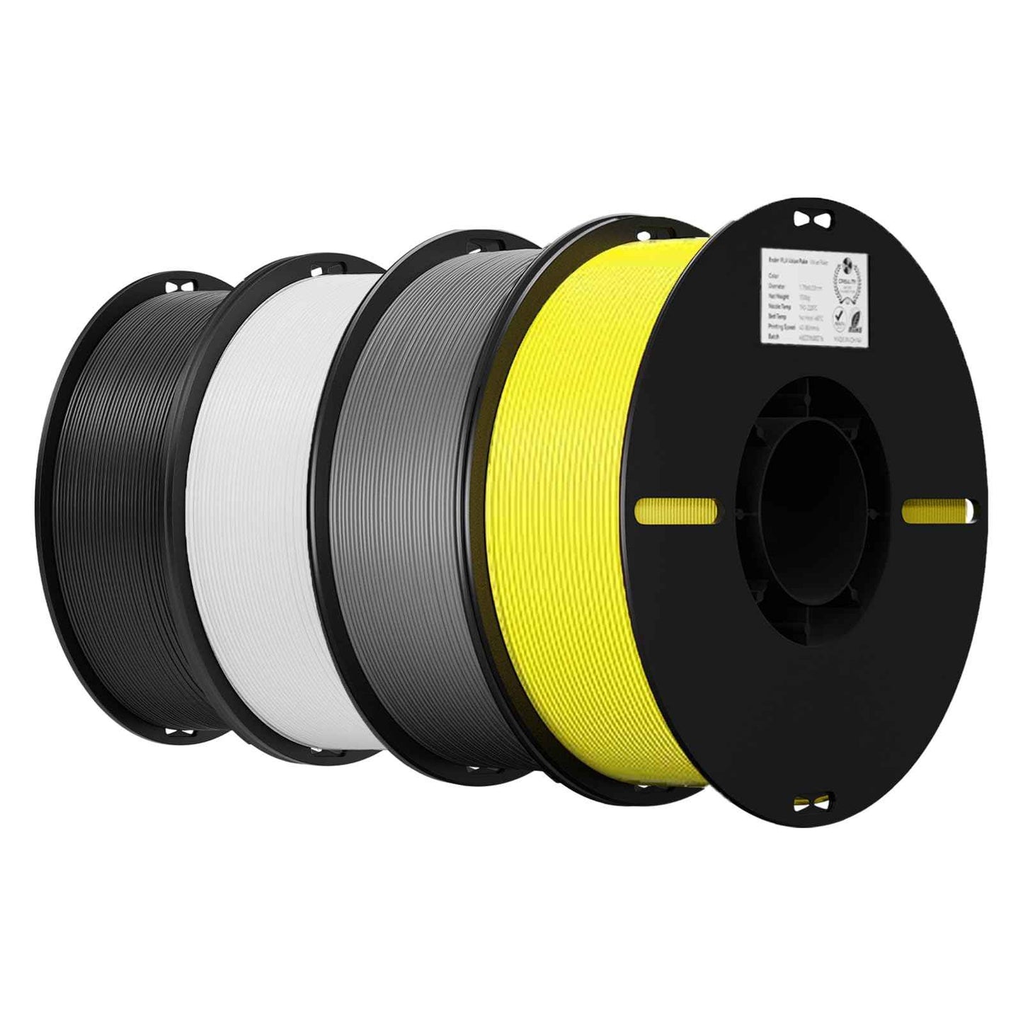 Creality 3D Printer Filament, PLA Filament Bundle for 3D Printing, Ender PLA Filament No-Tangling, Strong Bonding & Overhang Performance, Accuracy +/- 0.02mm
