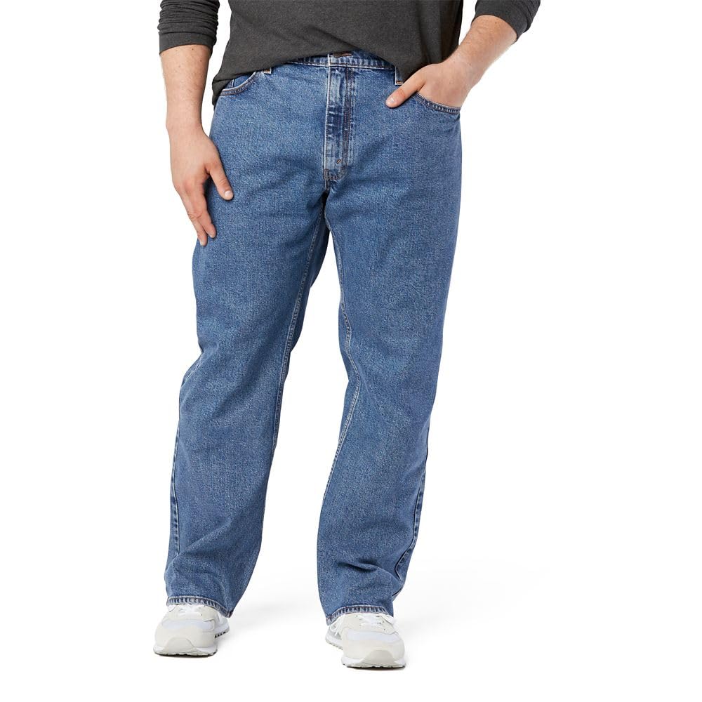 Levi Strauss Signature Gold Men's Relaxed Fit Flex Jean Pants