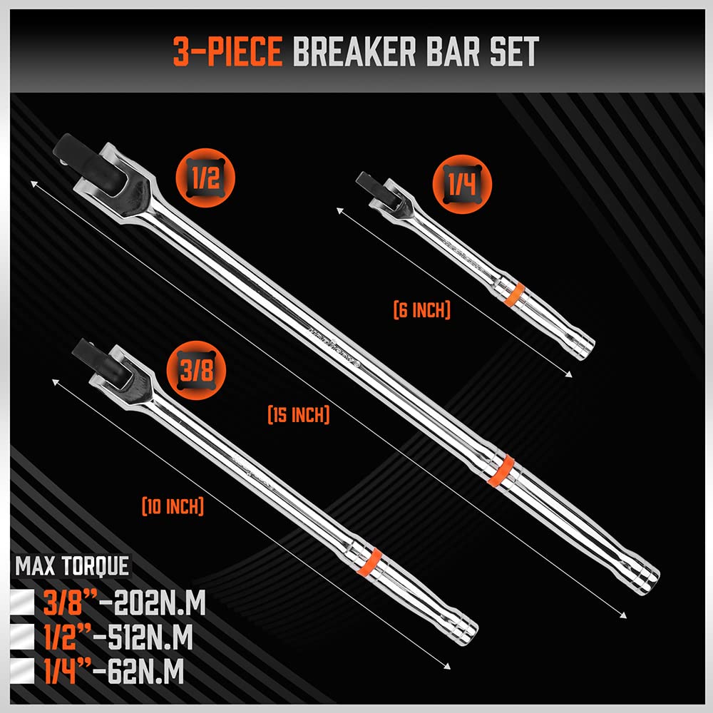 HORUSDY Breaker Bar Set