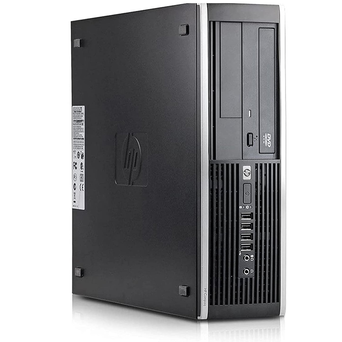 HP Elite Desktop Computer PC, 3.1 GHz, Intel Core i5, 16GB, RAM, 1TB HDD, New 22 inch LED Monitor, RGB Speaker and Keyboard Mouse, WiFi, Windows 11 (Renewed)