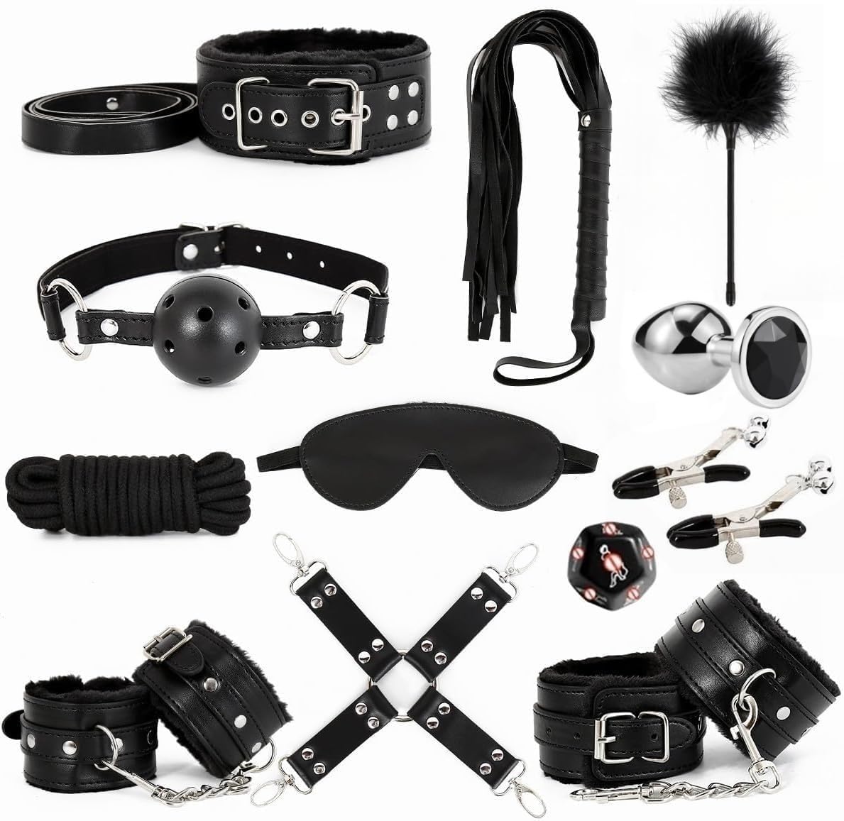 BDSM Bondage Restraint 11pcs Kits