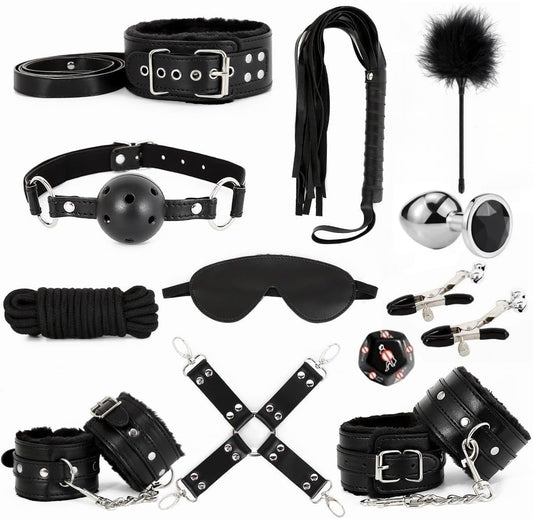BDSM Bondage Restraint 11pcs Kits